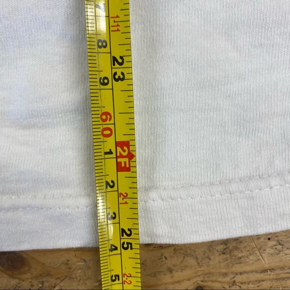 Vintage 90s Hard Rock Cafe Short Sleeve Tee Size Small 100% cotton neon graphic - Picture 14 of 14